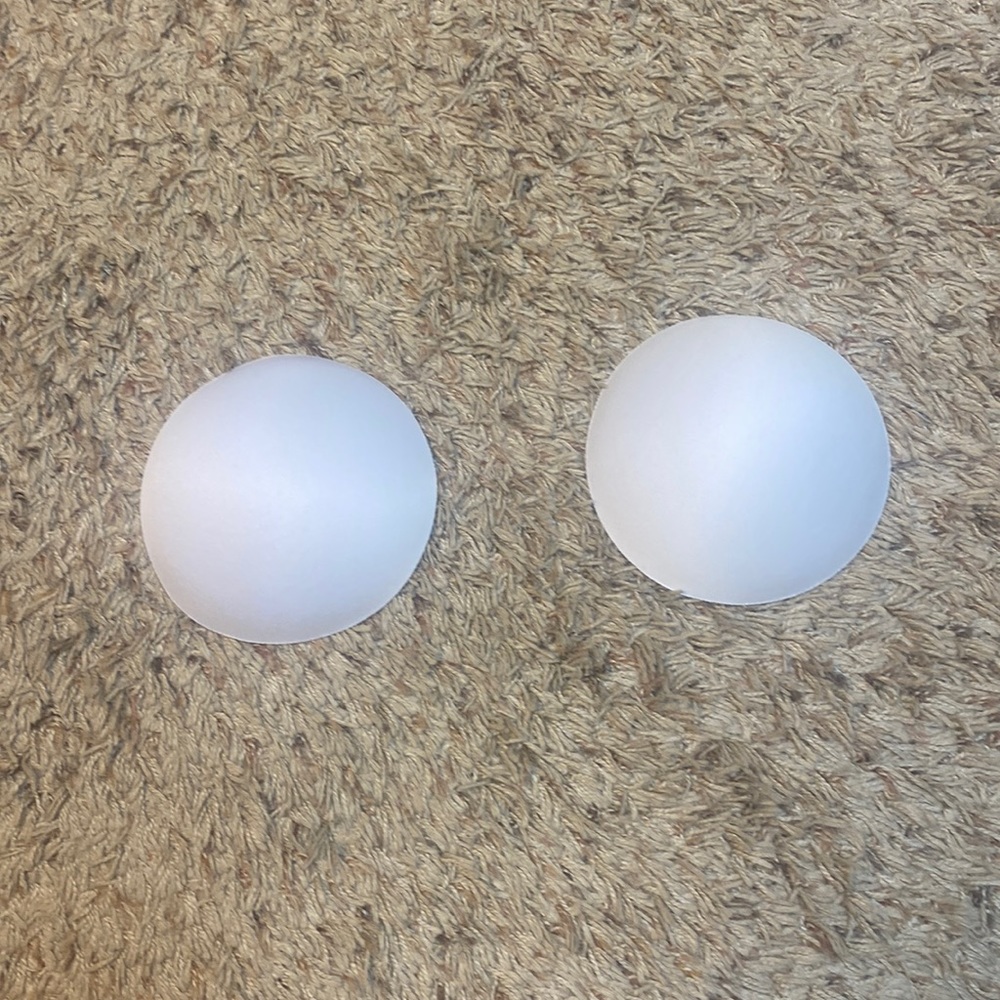 🌼 3/15 white bra pad inserts